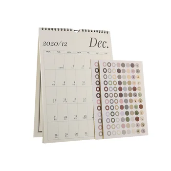 

2021 Wall Simple Hanging Calendar Paper Tearable Schedule Calendar (Vertical)