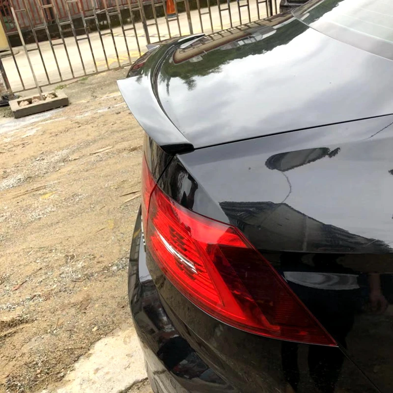 Автомобильное украшение в виде хвостового крыла для Volkswagen Passat B8 высокое качество углеродное волокно черный задний спойлер багажника