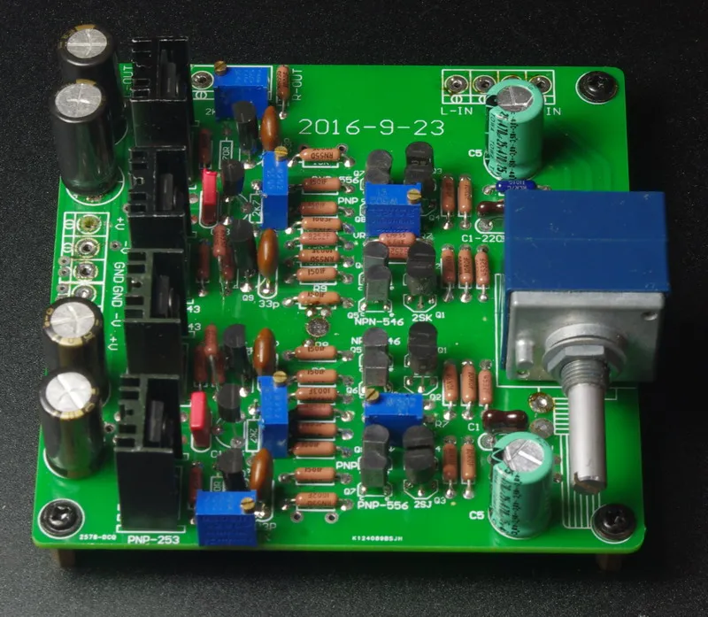 Классический Полный симметричный схема A1145 2SA1145/C2705 2SC2705+ C1815+ MJE243/MJE253 полностью симметричный предусилитель