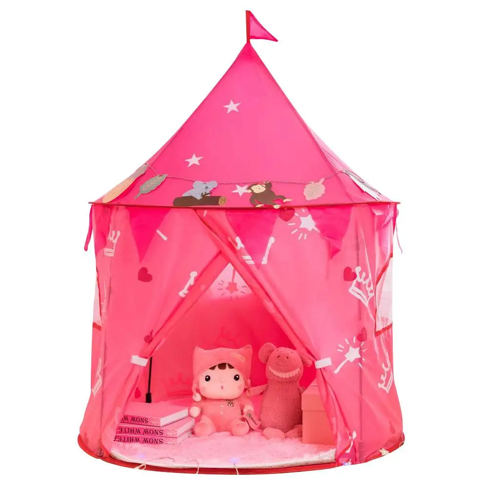 Pink Детская палатка, игрушка, портативная игровая палатка для пикника на открытом воздухе, товары для дома - Цвет: Pink