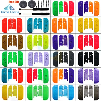 

2020 Housing Shell Case Cover for Nintend Switch NS NX Joy Con Controller Replacement Repair Accessories w Middle Frame + Tools