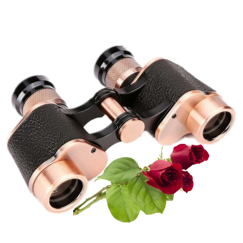 Optical Instrument of High Definition 6x24 Red Bronze Rare Edition LLL Visible Coordinate Ranging Telescope