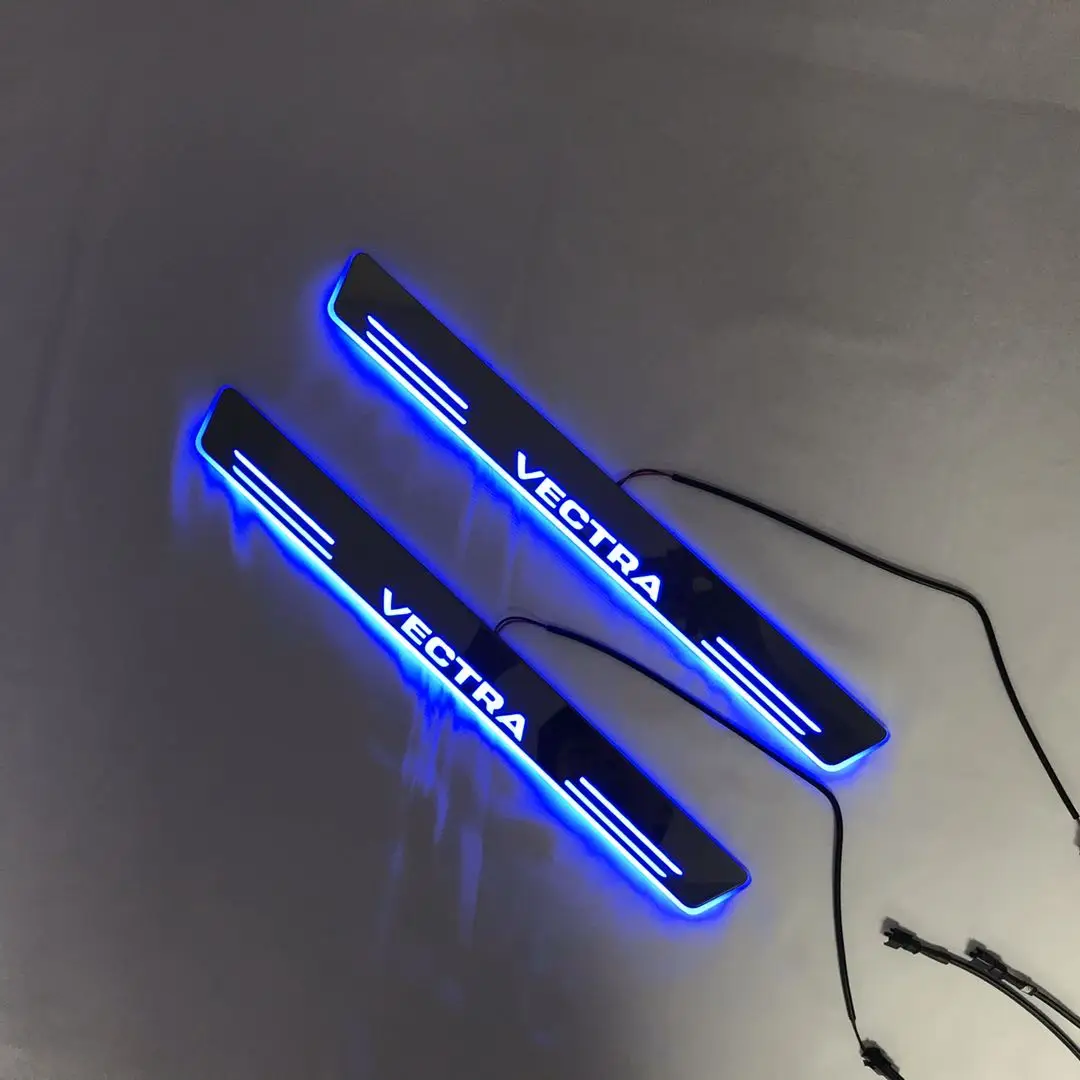 

Led moving door scuff for Antara special use dynamic door sill plate welcome lamp lining overlay Flow/fixed light