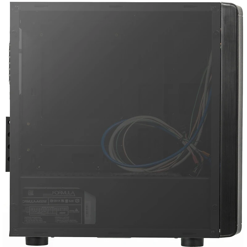 Корпус Formula FA-702B черный 450W mATX 6x120mm 2xUSB2.0 1xUSB3.0 audio bott PSU