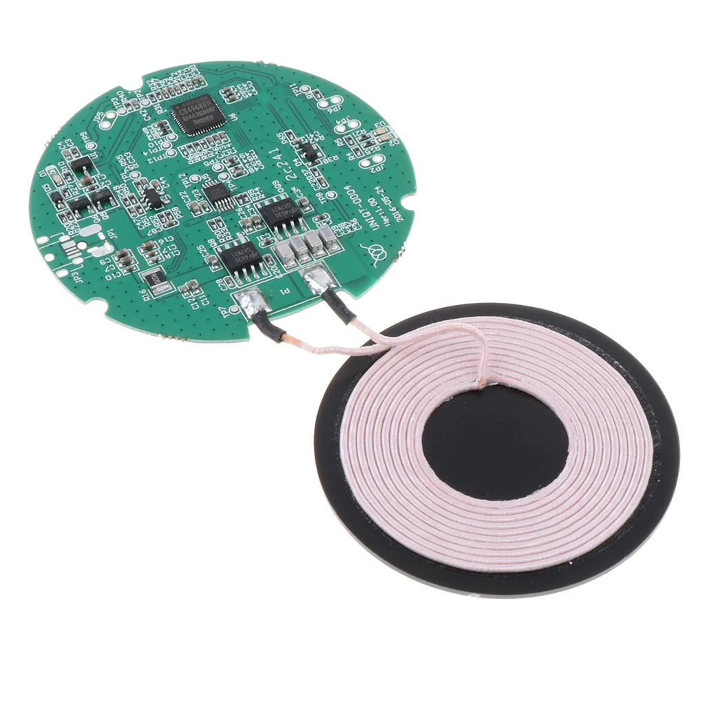 5W Wireless Charger PCBA Circuit Boards Coil Wireless Charging Pad DIY