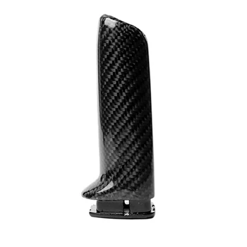 

Suitable for new 1234 series car, real carbon fiber car replacement handbrake handle cover accessory interior