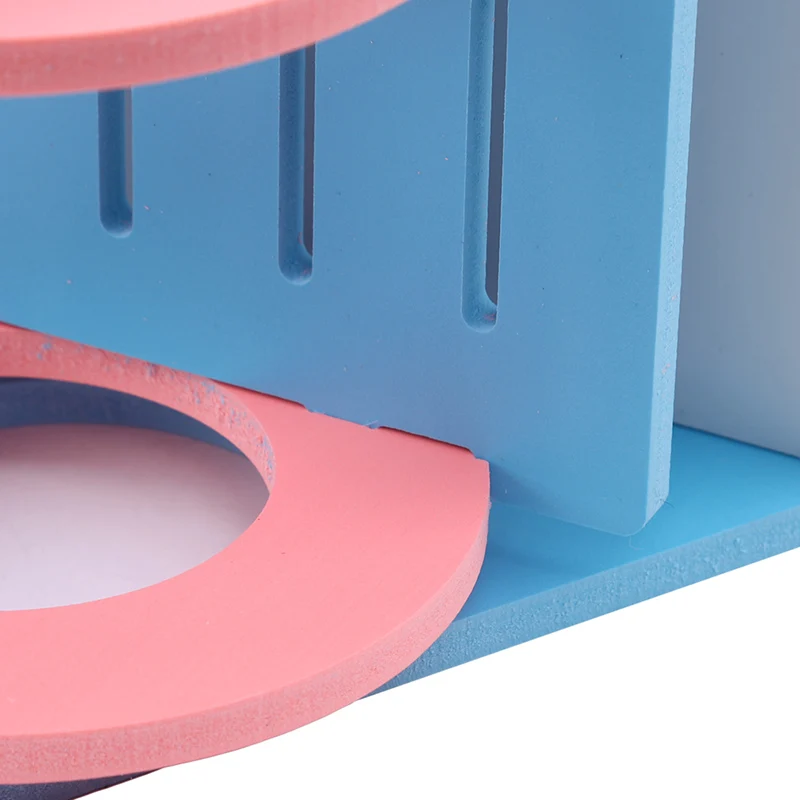Деревянные качели экологическая Радуга качели Gerbil красочный мост мыши крысы мыши Seesaw аксессуары игрушки для домашних животных хомяков