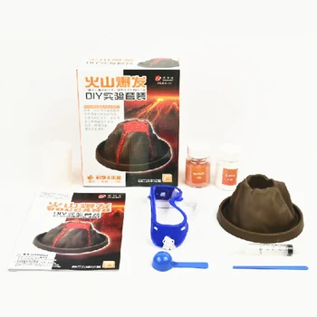 

Science Technology Small DIY Puzzle Assembled Toys Volcanic Eruption Primary School Children's Science Experiment Children's Toy