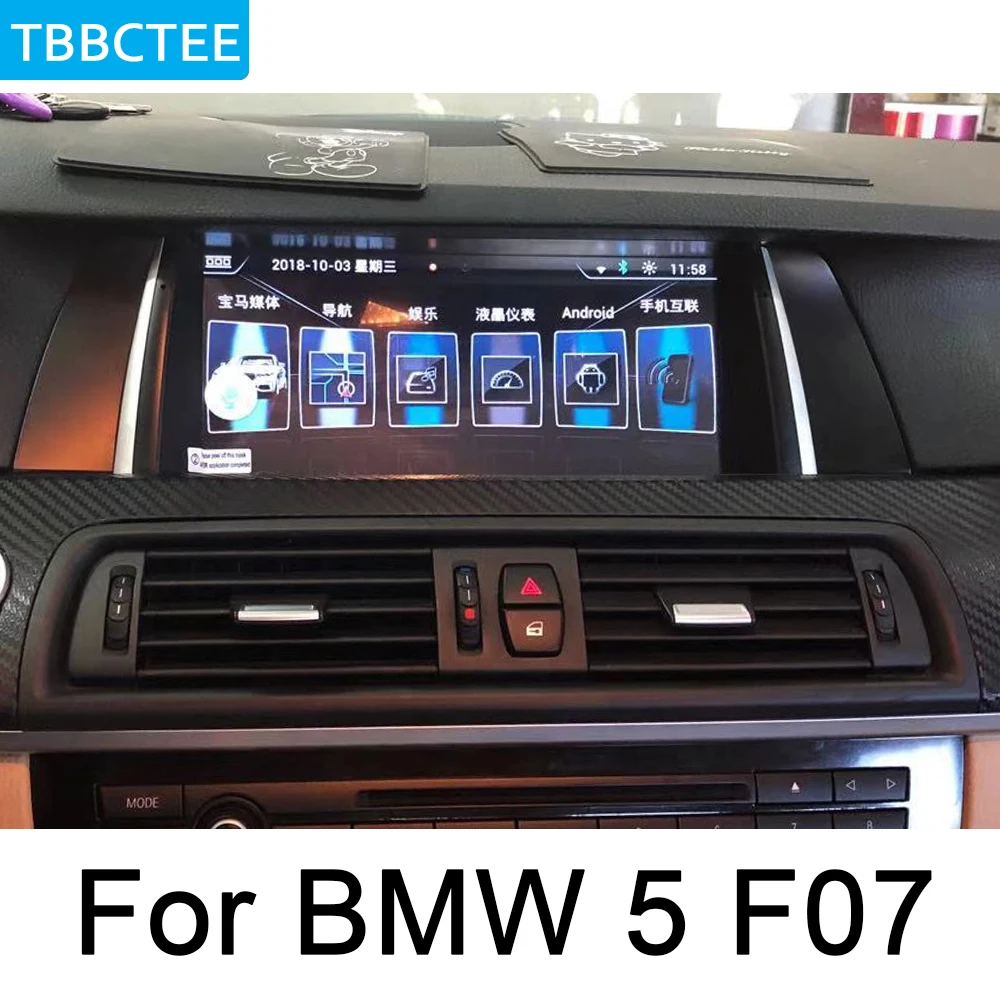 Best For BMW 5 Series F07 GT 2010-2012 CIC Car Android multimedia player screen touch display GPS Navigation stereo Audio head unit 2