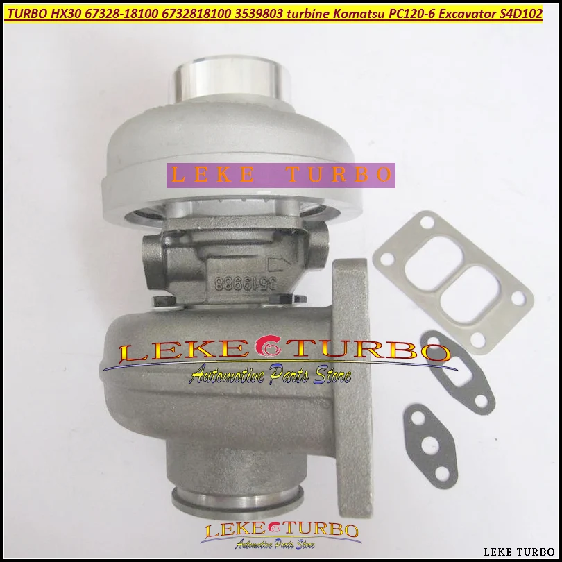 Turbo HX30 turbo 3539803 3539846H 6732-81-8052 6732818052 6732818102 3590022 для мини-экскаватора Komatsu промышленный различных 4BT-110 S4D102 1997