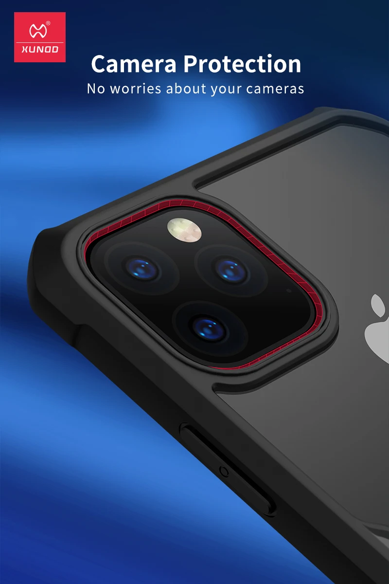 Xundd противоударный чехол для iPhone 11 Pro прозрачный PC+ TPU бампер чехол для телефона для iPhone 11/11 Pro Max магическое кольцо чехол