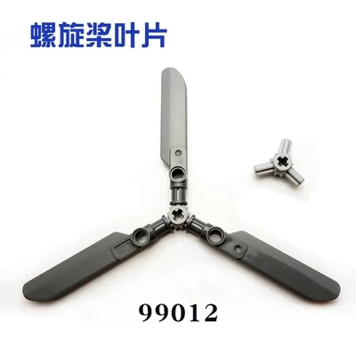

8pcs/lot Decool Legoly technic Parts Aircraft fan blades propeller with legos 99012 57585 Bricks DIY toys set