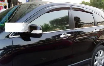 

4pcs Acrylic Mugen Style Window Vent Visor For 2007 2008 2009 2010 2011 Honda CRV CR-V