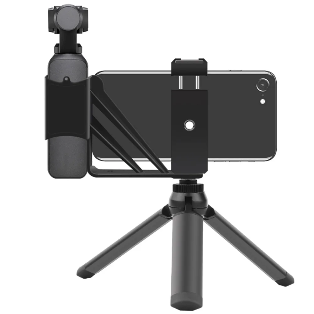 Fixing Clamp Accessories Phone Holder Stand Aluminum Alloy Mount Bracket Easy Operate Portable Non-Slip Adapter For OSMO Pocket