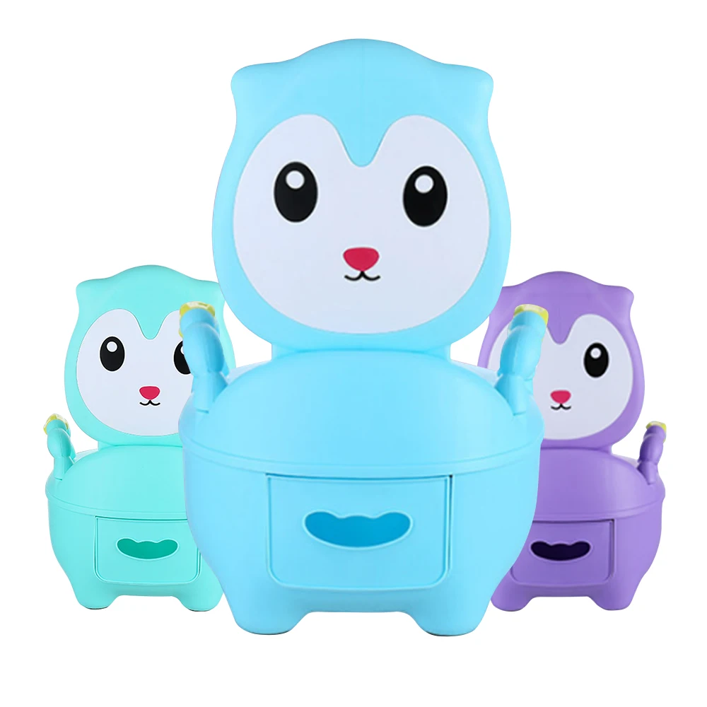 Baby Potty For Children Baby Potty Training Boys Toilet Seat Girls Portable Toilet Bedpan Comfortable Backrest Cartoon Pots
