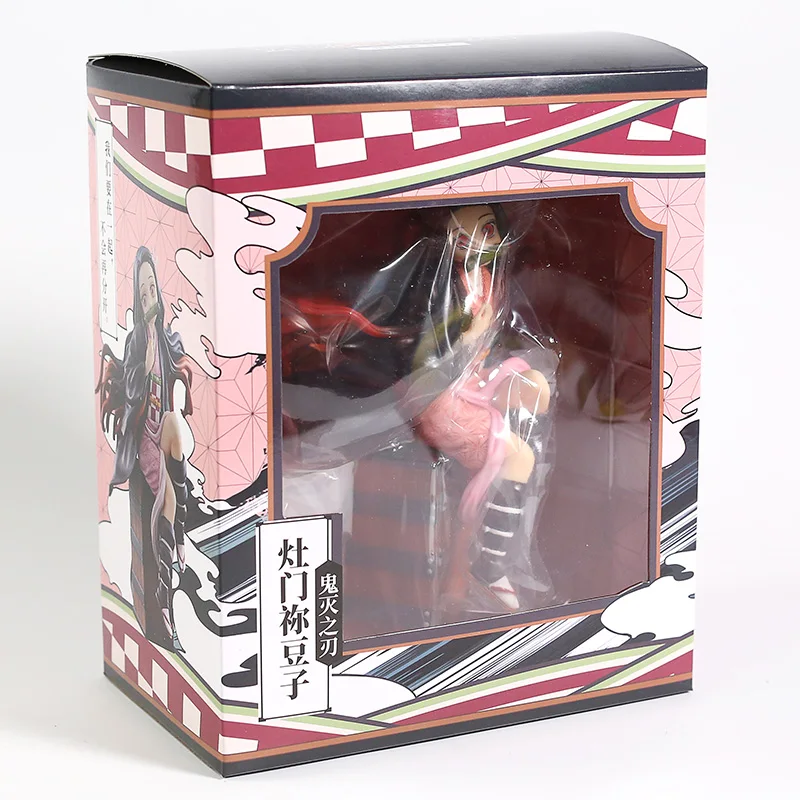 Demon Slayer Kimetsu No Yaiba Kamado Nezuko 1/8 Масштаб ПВХ фигурка Коллекционная модель игрушки