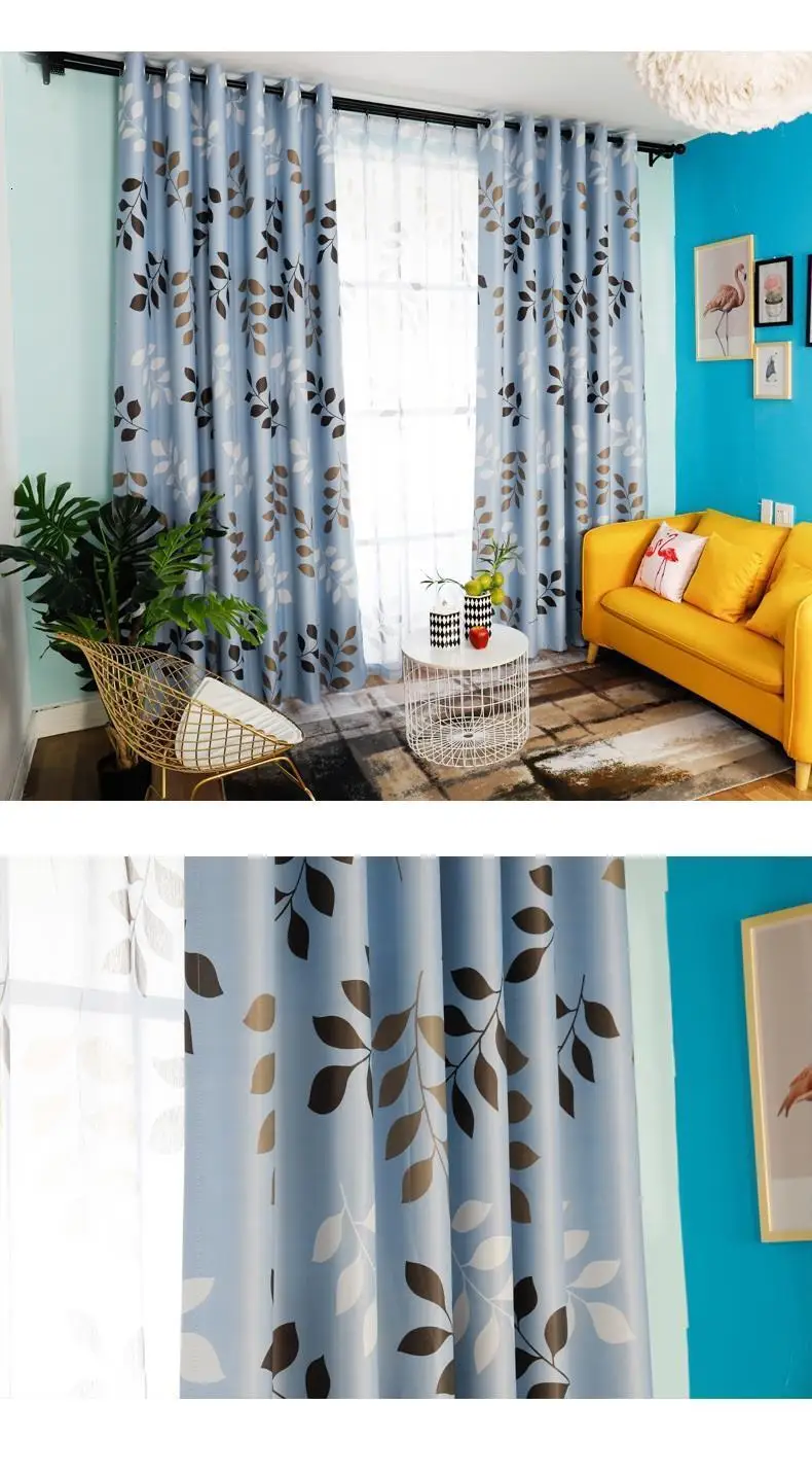 Voilage Fenetre затемненные Роскошные Firanki Na Okno Vorhang Rideau Zaslony Pour Le салон для гостиной Rideaux Cortinas шторы