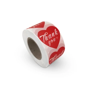 

2019 New 500Pcs/roll Thank You DIY Gifts posted/Baking Decoration label for Christmas party