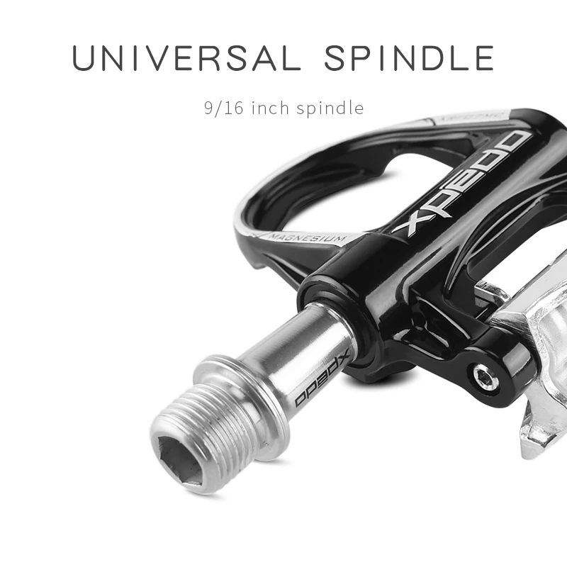 Günstige Wellgo Xpedo Rennrad fahrrad Versiegelt Pedale Look Keo Kompatibel Ultraleicht Pedale Fahrrad Pedal Radfahren Lager Pedale Stollen