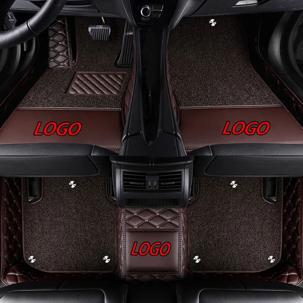 Автомобильные коврики с логотипом/фирменным логотипом для Fiat 500 Viaggio S автомобильные коврики Bravo OTTIMO 5D автомобильный Стайлинг сверхмощный ковер, подкладка для пола