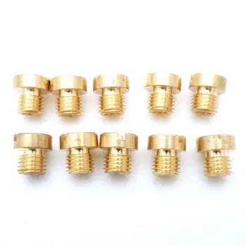 

10pcs Carburetor Nozzles Injector Nozzles Motorcycle Main Jet 6*0.75mm