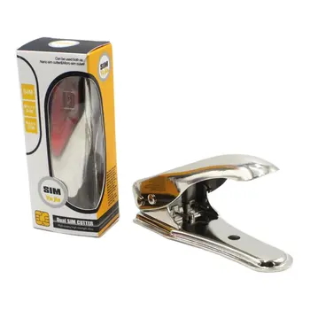 

Sim Card Cutter High Quality Card Adapter Silver Stainless Cutter For iPhone 4 5 5S 6 6S Samsung Cellphone Mobile Phone