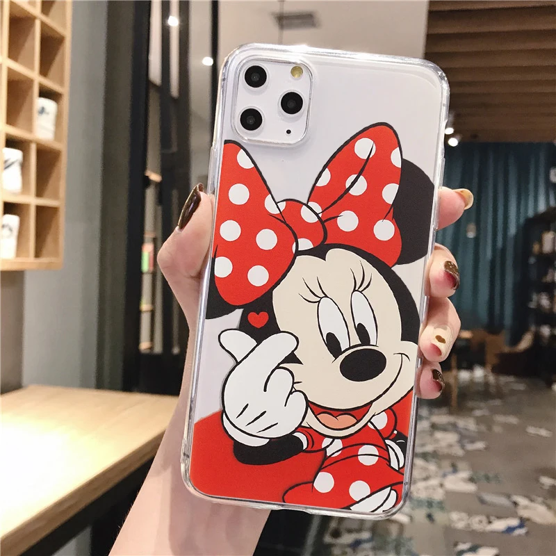 TPU Мягкий силиконовый чехол для телефона Disneys Mickeys mouse из ТПУ для iPhone SE 5 5S 11 Pro MAX XR XS MAX 6 6S 7 8 Plus, чехол для телефона - Цвет: TPU