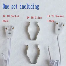 T8 T5 Люминесцентная трубчатая Светодиодная панель светильник цоколь лампы с проволочный зажим держатель