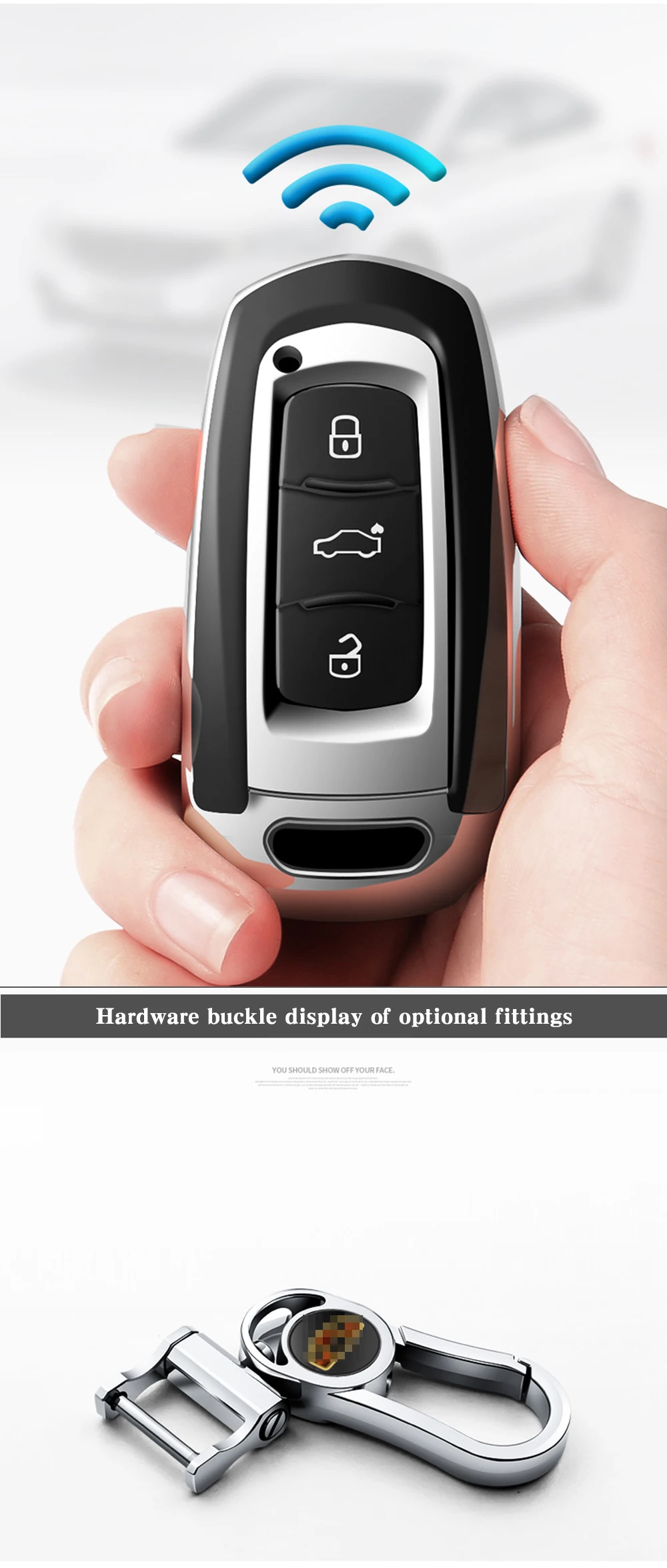 Высокое качество PC+ ТПУ чехол для ключей защитный чехол для Geely Emgrand EC7 EC718 EC715 Global Hawk GX7