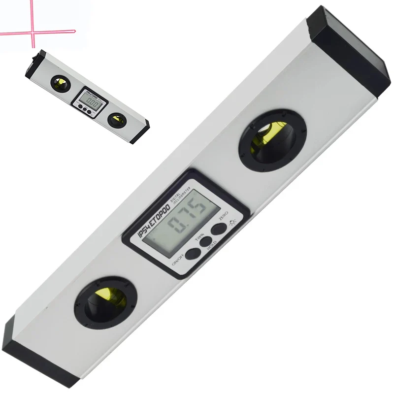Tools Laser Level Ruler Digital Protractor Inclinometer Spirit