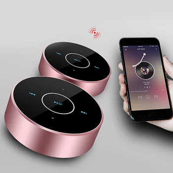 

Portable Mobile phone Wireless Bluetooth Speaker Mini Audio Card Touch Screen For iPhone iPad Huawei Xiaomi