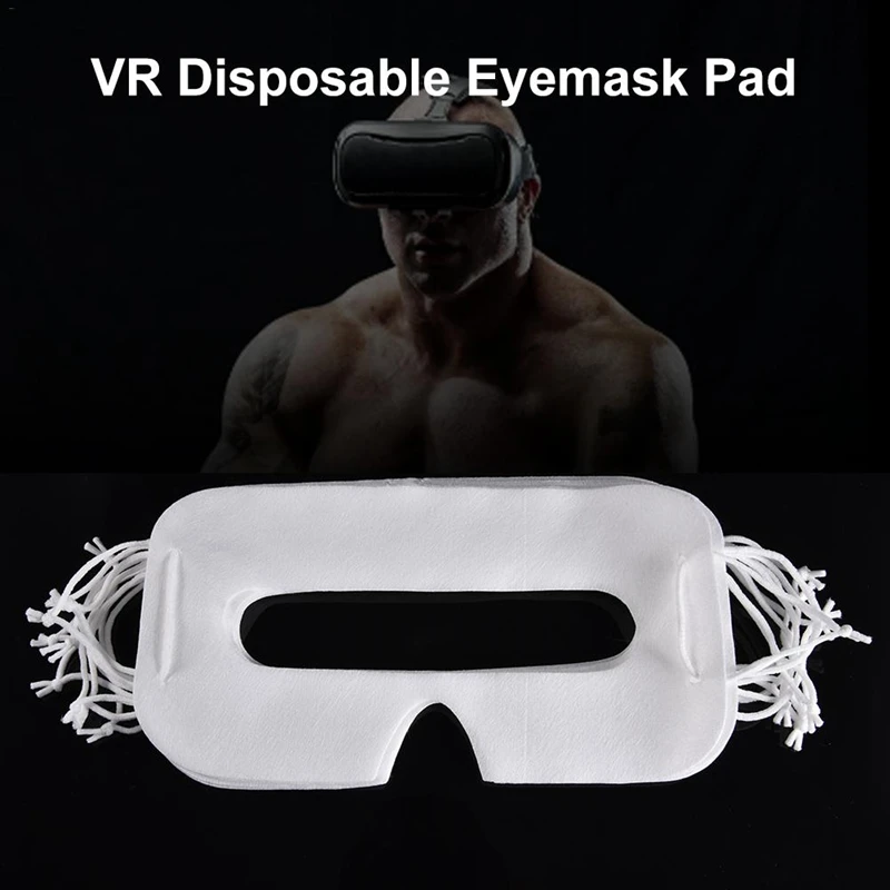 100 шт для htc Vive VR Pro Oculus Quest Rift S GO чехол для PS4 VR SAMSUNG gear VR Daydream гигиеническая маска VR одноразовая маска для век