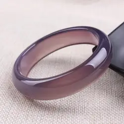 100% настоящий браслет с нефритом пурпурный халцедон Ретро высококачественный для женщин браслет нефритовый браслет браслеты нефрит