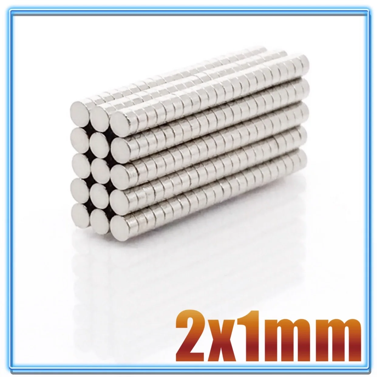 Small Round Neodymium Magnets 2x1mm 100-10000PCS