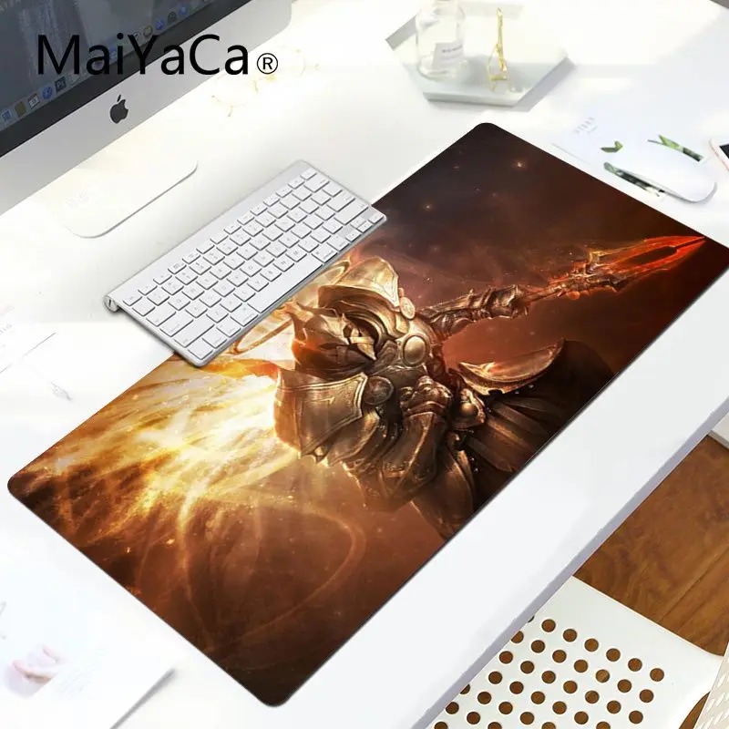 MaiYaCa дизайн крутой Diablo III игровой мыши для ноутбука коврик для мыши игровой коврик для мыши - Цвет: LockEdge 30X90cm