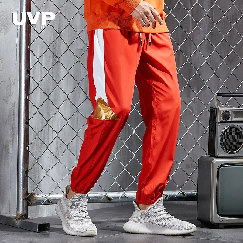 

Jogging Pants Men Sweatpants Male Tracksuit Bottoms Casual Pants Men's Trousers 2019 New Reflective Pants Men Elastic Waist Pant