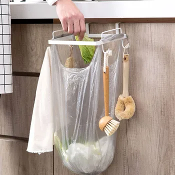 

Home Kitchen High Quality Trash Bag Rack Multi-purpose Tool Dining U Hook Design