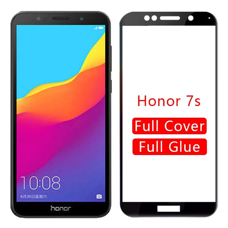 Чехол для honor 7 s защита экрана из закаленного стекла huawei s7 7S защитный чехол