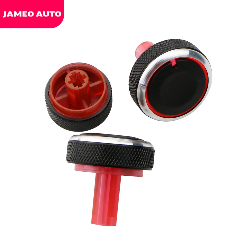 Jameo авто алюминиевый сплав AC Ручка Подходит для Nissan Cube Versa Note Micra Almera кондиционер контроль тепла переключатель ручки Запчасти