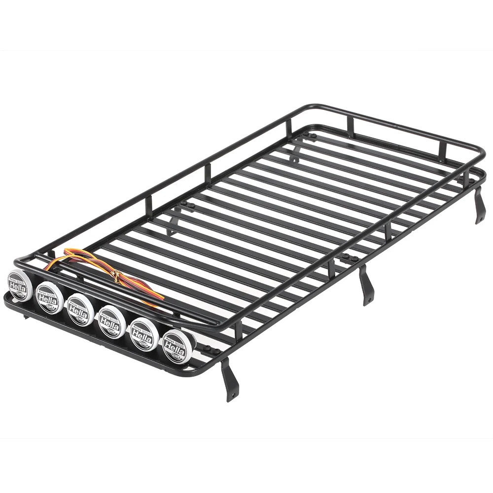 

AX-520B Luggage Carrier Roof Rack Light LED Light Lamp RC 1/10 Rock Crawler RC Car TAMIYA CC01 AXIAL SCX10 RC4WD D90 REDCAT