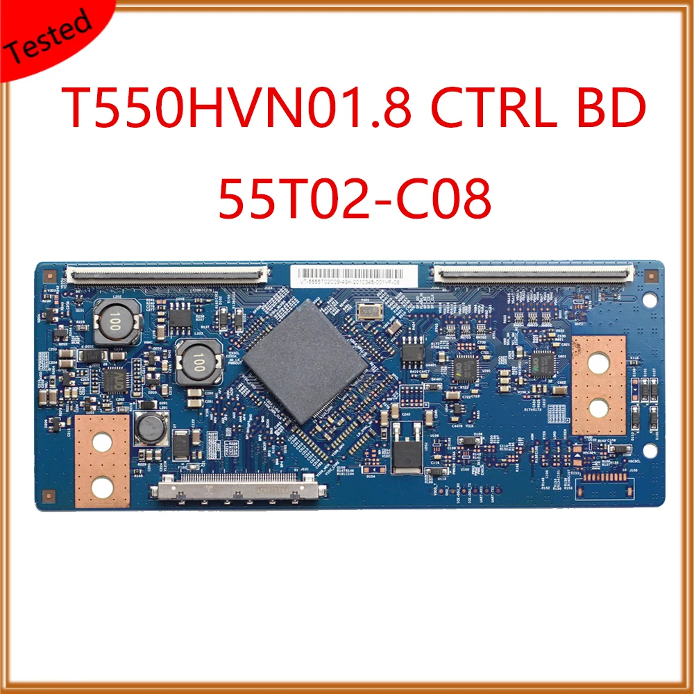 T550HVN01.8 BD CTRL 55T02 C08 T con платы для телевизора оригинальное оборудование плата телевизионная логическая ЖК TCON