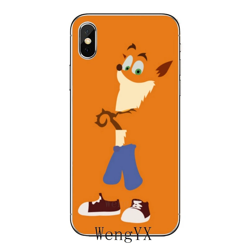 Силиконовый мягкий чехол для iPhone 11 Pro XS Max XR X 8 7 6 6S Plus 5 5S SE Crash Bandicoot - Цвет: Crash-Bandicoot-A-08