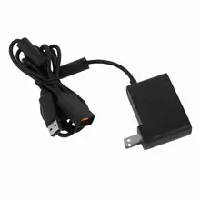 USB AC Шнур питания Проводной адаптер разъем usb зарядное устройство для XBOX360 Kinect кабель