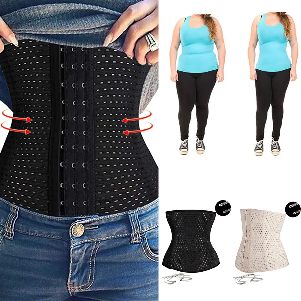 

Hollowing Outs Corsets Shapers Women Body Modeling Corsets Shaping The abdomen Tied Waists Corsets Tummy Control Slimming Belt