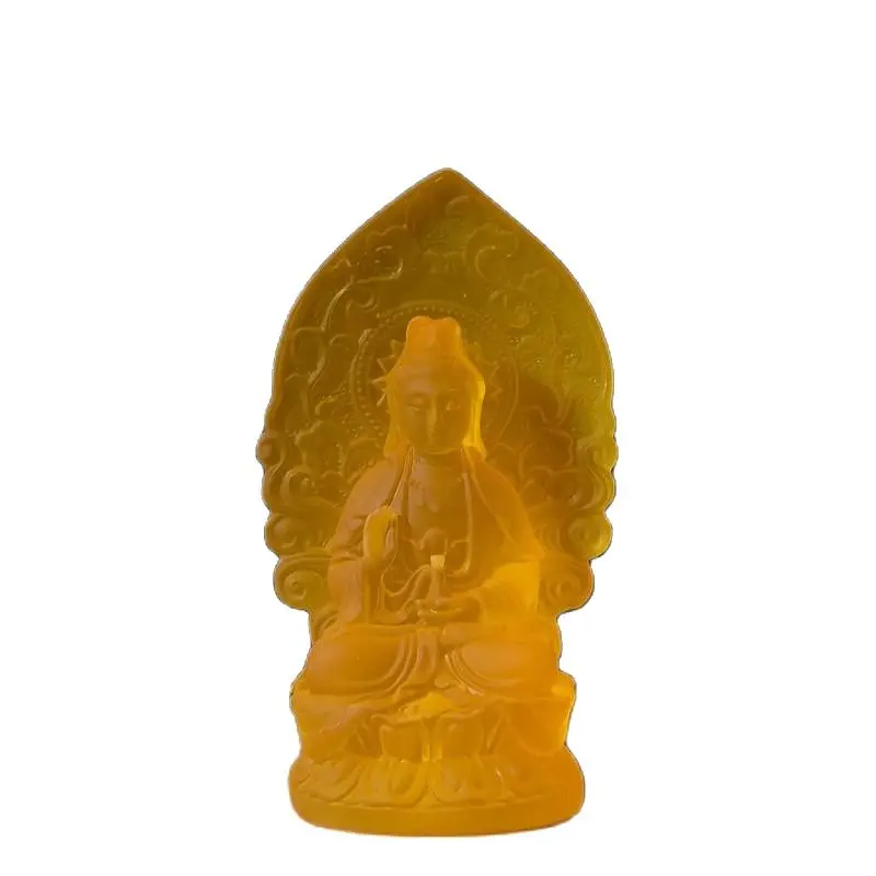 

Священная земля Liuli Buddha, король Тибета Гуаньинь Бодхисаттва Суни, украшение для дома