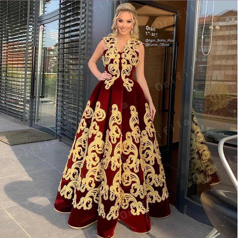Vestidos De Novia Kosovo Albanian Caftan Evening Dresses 2021