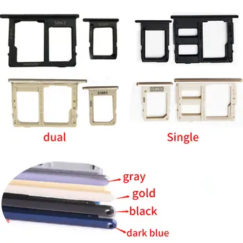 

100pcs Nano SIM Micro SIM Card Tray Holder Micro SD TF Card Slot Holder Adapter For Samsung Galaxy A6 2018 A600F A605F A6+