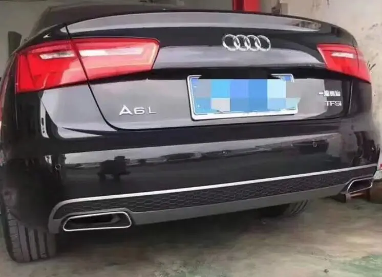 Для Audi A6 S6 обвес спойлер 2012- для Audi A6 RS5 ABS задний спойлер передний бампер диффузор защитные бамперы