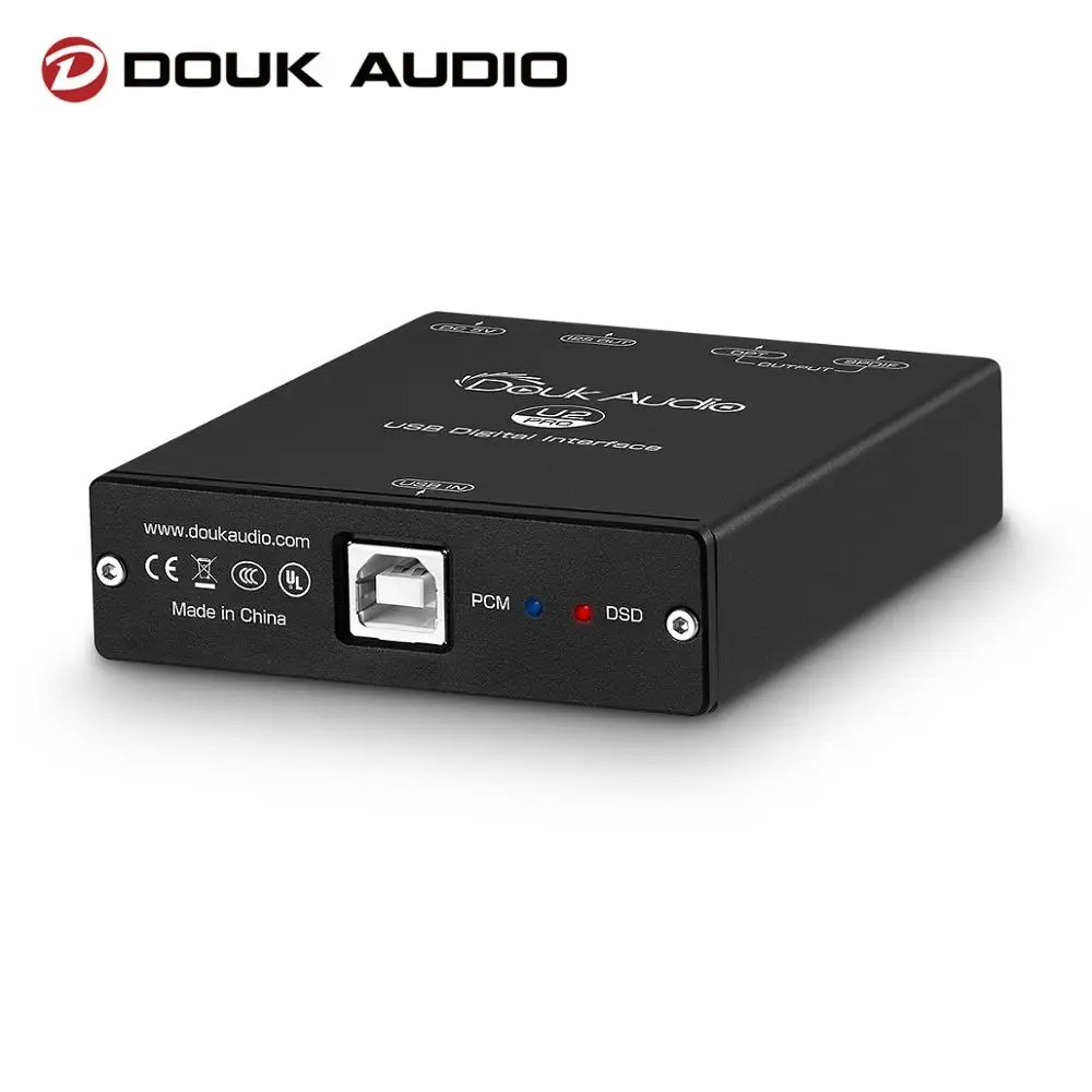 Переходник Douk Audio U2 Mini XMOS XU208 USB на коаксиальный/оптический/12S цифровой интерфейс