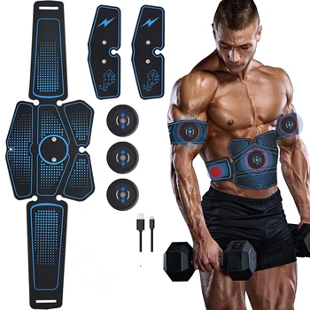

Muscle Stimulator Abdominal Muscle Electrostimulation Multifunctional Fitness Accessories ABS Stimulator Sculpting Massager Pad